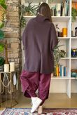 Beyond Terry Oversized Cowl Knit Fig Marl